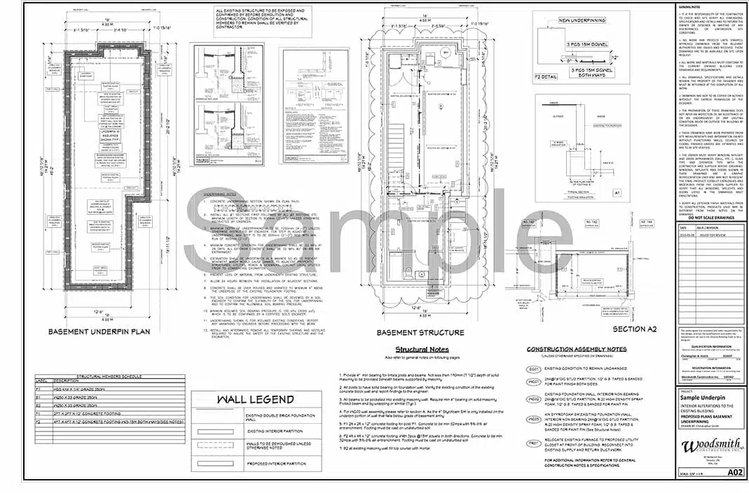 Basement Underpinning Design