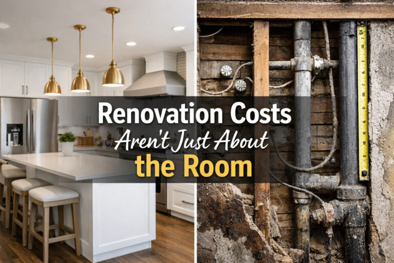 Renovation costs aren't just about the room