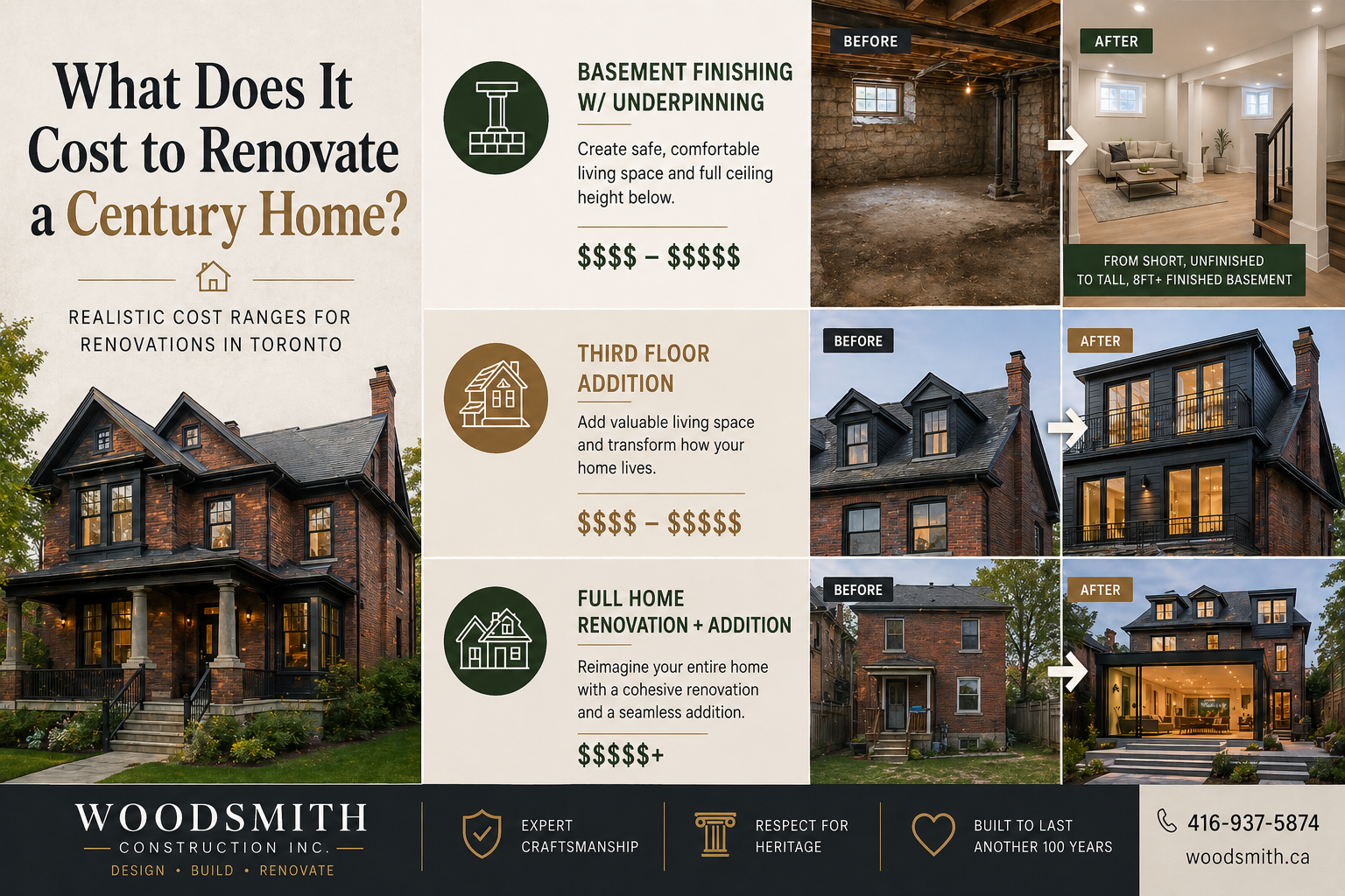 Century home renovation costs